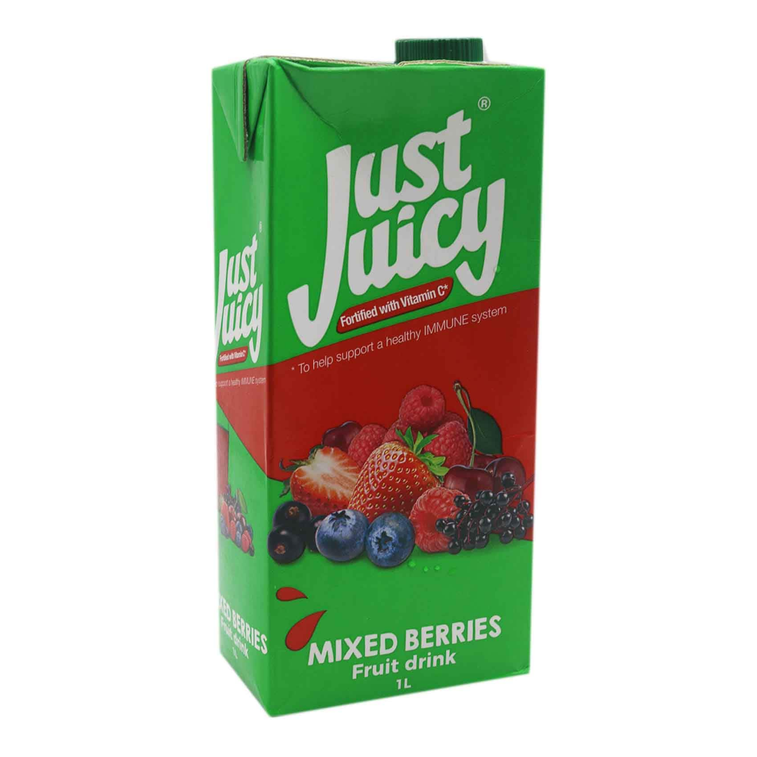 JUST JUICY MIXED BERRIES DRINK 1LT